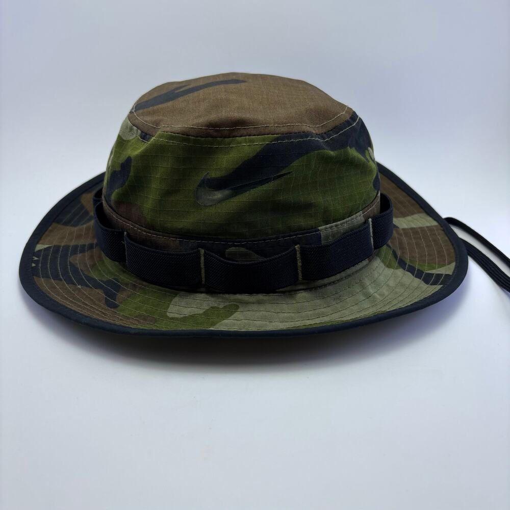 NIKE Apex Camo Dry Fit Just Do It Performance Bucket Hat Unisex